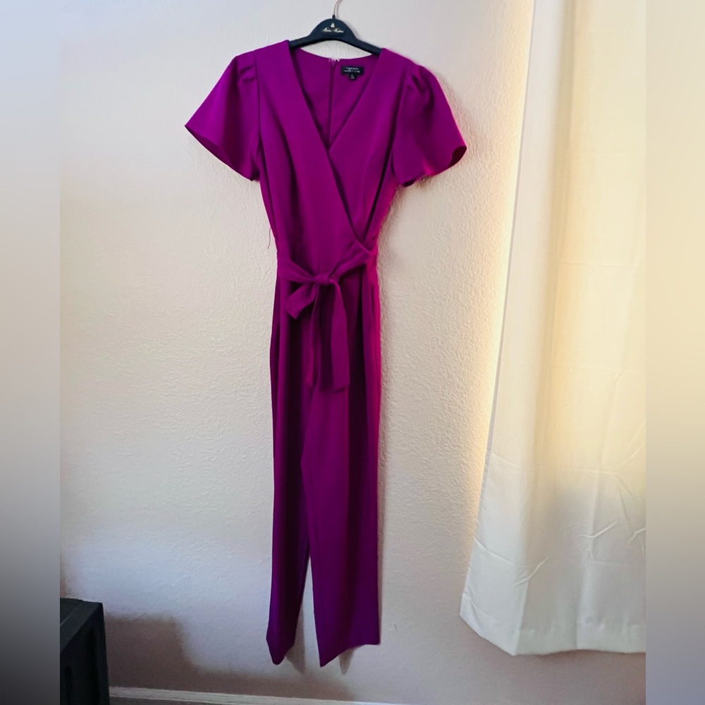 Elegant Purple Jumpsuit